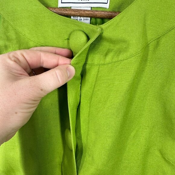 Vintage Jessica Howard Green Shift Dress Sleeveless Mod Retro 60s Style A-Line - Picture 5 of 8